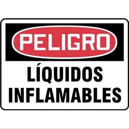 Accuform OSHA DANGER Safety Sign FLAMMABLE SHMCHG101VS SHMCHG101VS